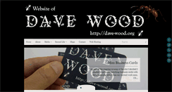 Desktop Screenshot of blog.dave-wood.org